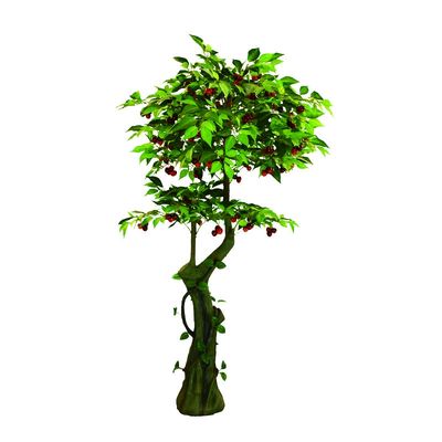Amazon Hot Artificial Plants Landscape Cherry Tree Decoration Bonsai Plants
