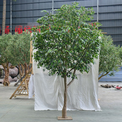 8.2ft 250cm Silk 8 Ft Artificial Ficus Tree ​Faux Plant For Outdoor Home Wedding Parties Decoration