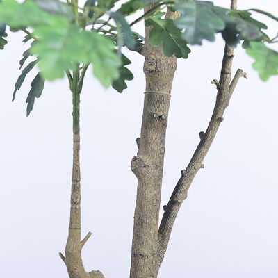 Artificial Green Oak Tree 160cm 185cm 210cm | Lifelike Faux Oak for Indoor Office & Hotel Decor