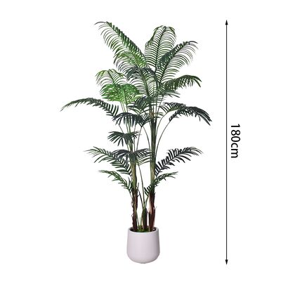 Sprzedaż hurtowa sztucznych palm w pomieszczeniach o długości 180 cm - I Style Areca Palm Plant.