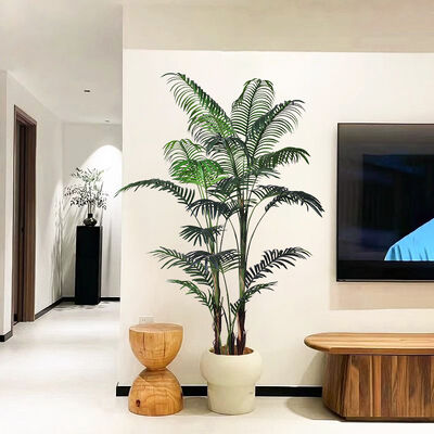 Wholesale 180cm (5.9ft) Artificial Indoor Palm Trees - I Style Areca Palm Plant | Haihong Factory Direct | Large Faux Palm Tree for Home & Office Decor