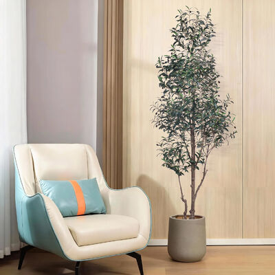 HAIHONG Artificial Olive Tree in Pot Fire Retardant Plastic Durable Natural Touch Indoor Plants for Home Decor Indoor