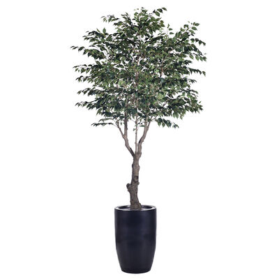 Duże 280 cm 250 cm Anty-Ultrafioletowe Duże fałszywe rośliny Banyan Tree Bonsai Rośliny plastikowe wyposażenie ogrodowe do ogrodu domowego