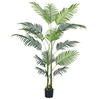 180cm Nowy Hawajski Palm Sztuczny Tropikalny Palm Potted Faux Zielone rośliny do dekoracji wnętrz