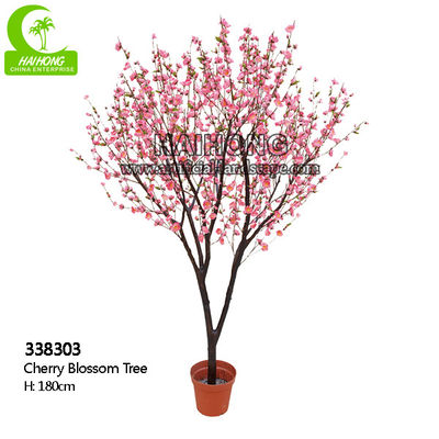 Factory Handmade High Simulation 180cm Artificial Cherry Blossom Tree For Garden Landscaping